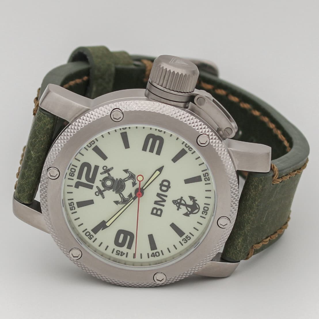 Часы ВМФ(с якорем) механизм Восток 2415.01