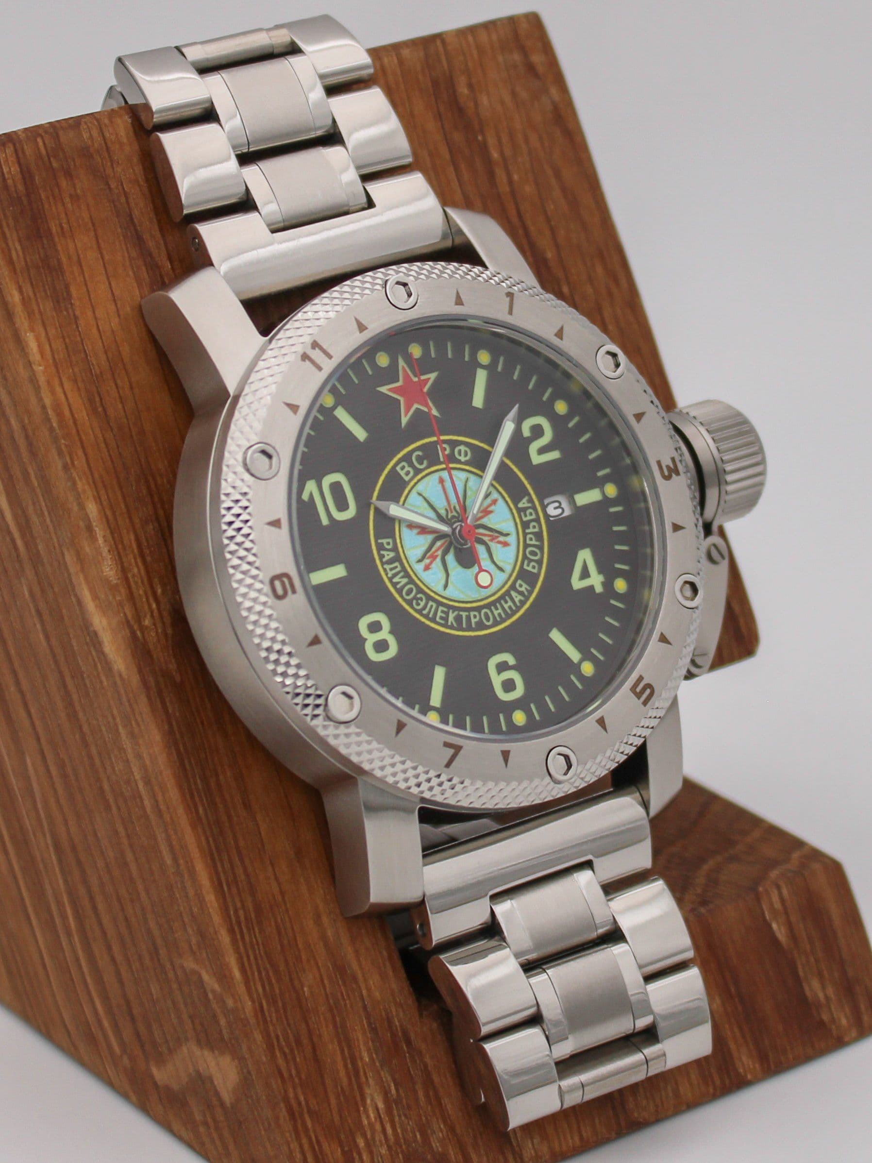 Часы Войска РЭБ механические с автоподзаводом (Seiko NH35A) 47.276.2