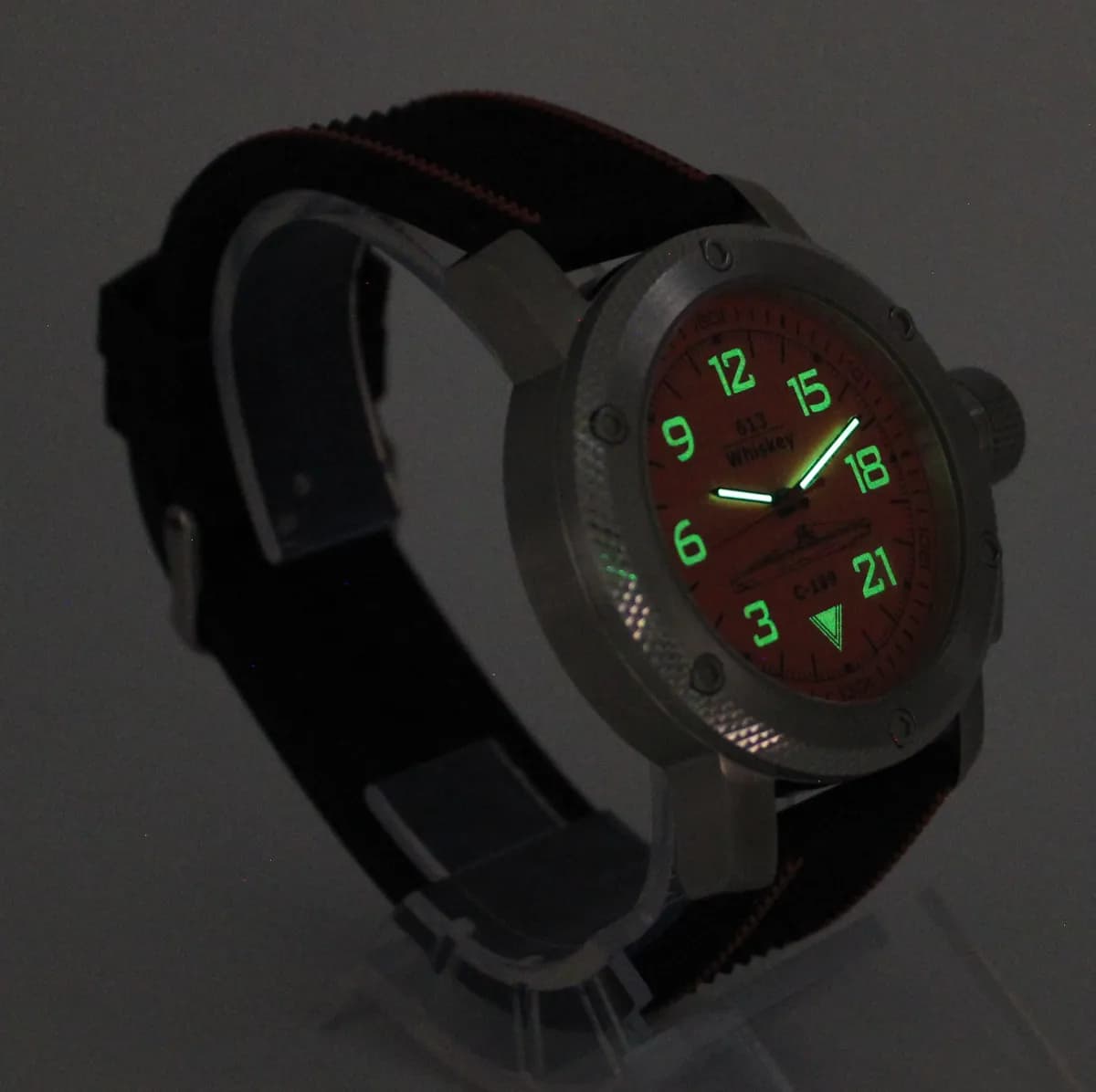 Часы наручные  С-189 (Whiskey) механические 103.17,  механизм Ракета 2623 Н