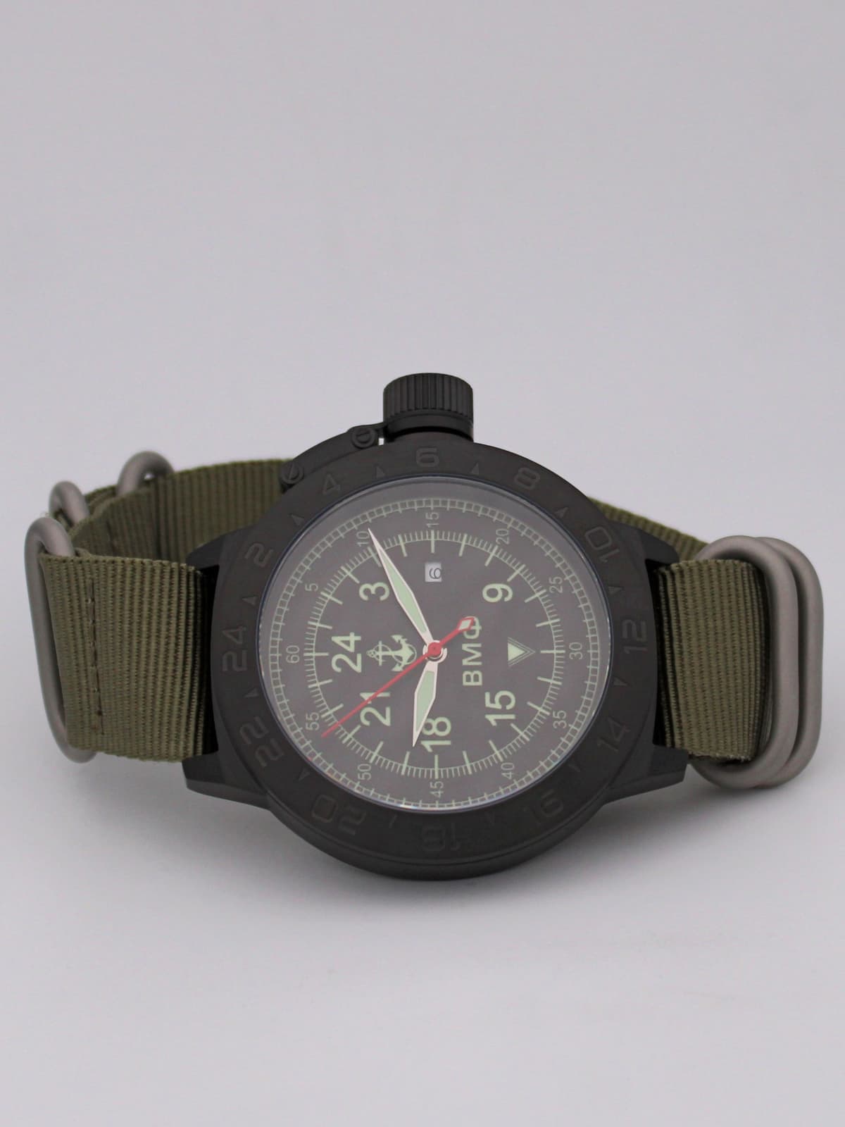 Часы ВМФ кварцевые (Ronda 515.24H) Q152.060.21