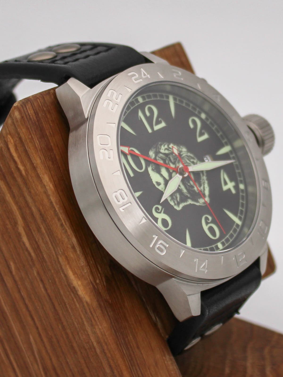 Часы Тигр механические с автоподзаводом (Seiko NH34A) 52.310.01