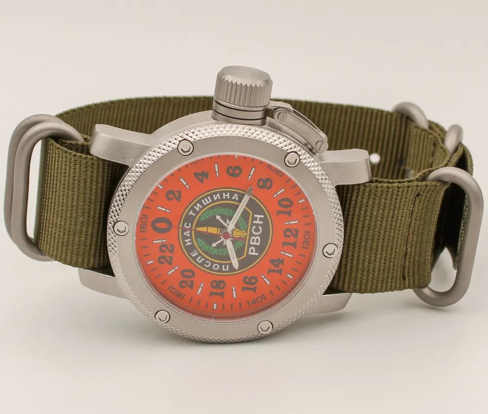 Часы РВСН механические 162.21, Механизм Ракета 2623 