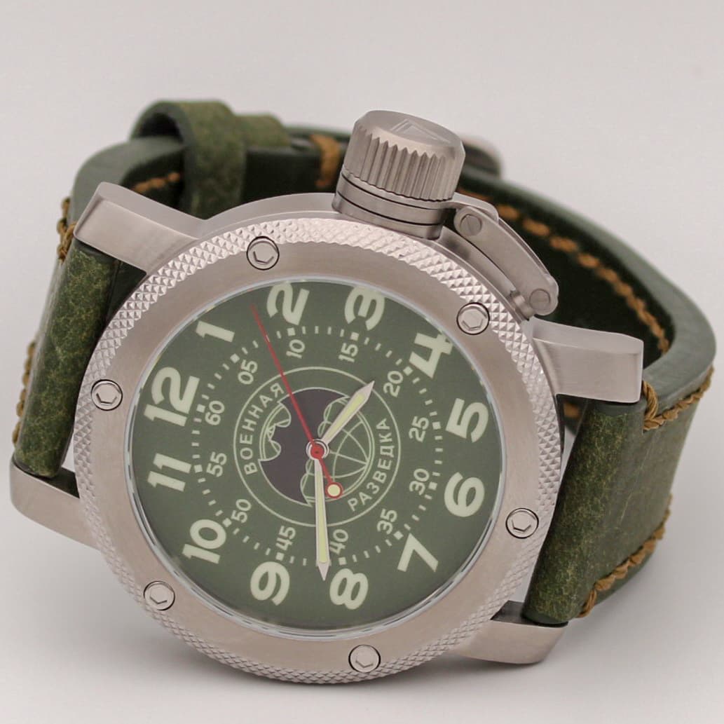 Часы ВОЕННАЯ РАЗВЕДКА, механизм Восток 2415.01