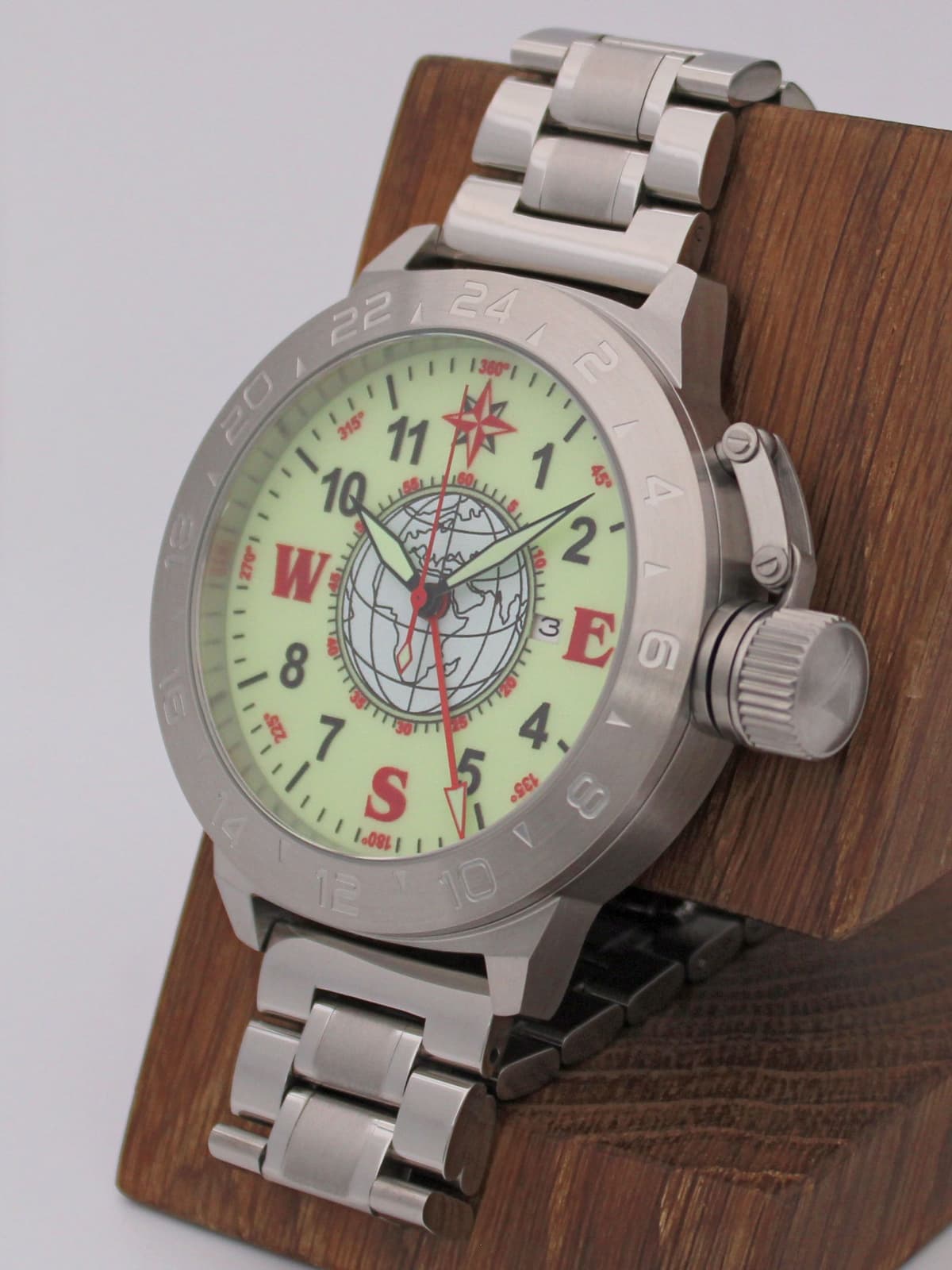 Часы Компас механические с автоподзаводом (Seiko NH34A) 52.186.2