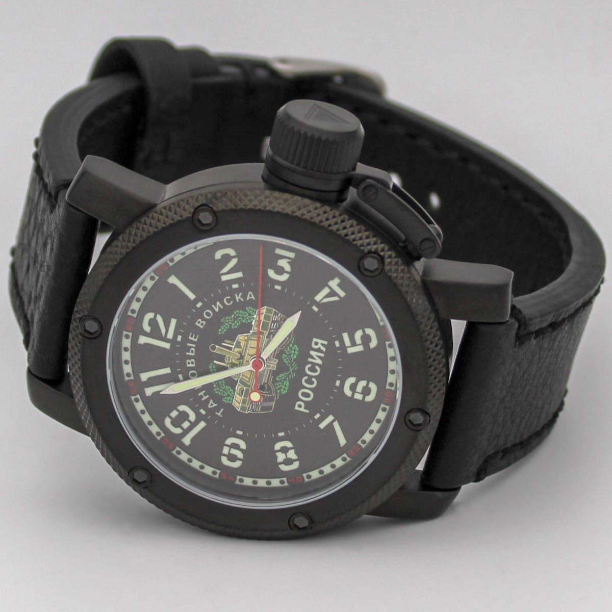 Часы Танковые войска РОССИЯ, механизм Восток 2415.01