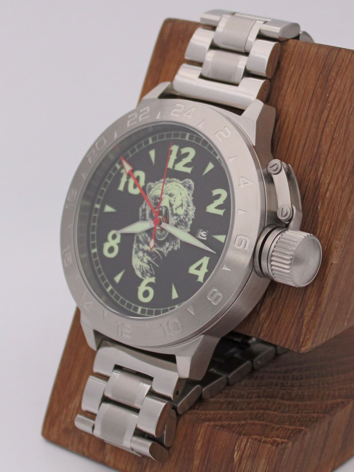 Часы Медведь механические с автоподзаводом (Seiko NH34A) 52.318.2