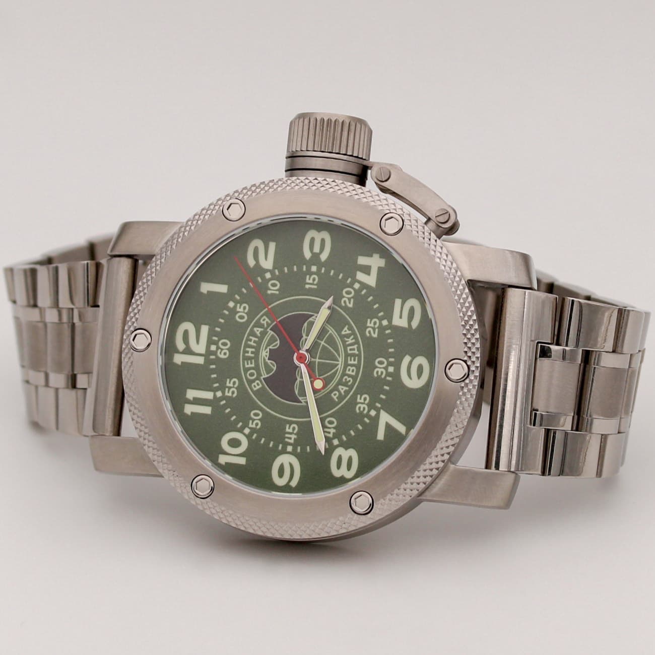 Часы ВОЕННАЯ РАЗВЕДКА, механизм Восток 2415.01