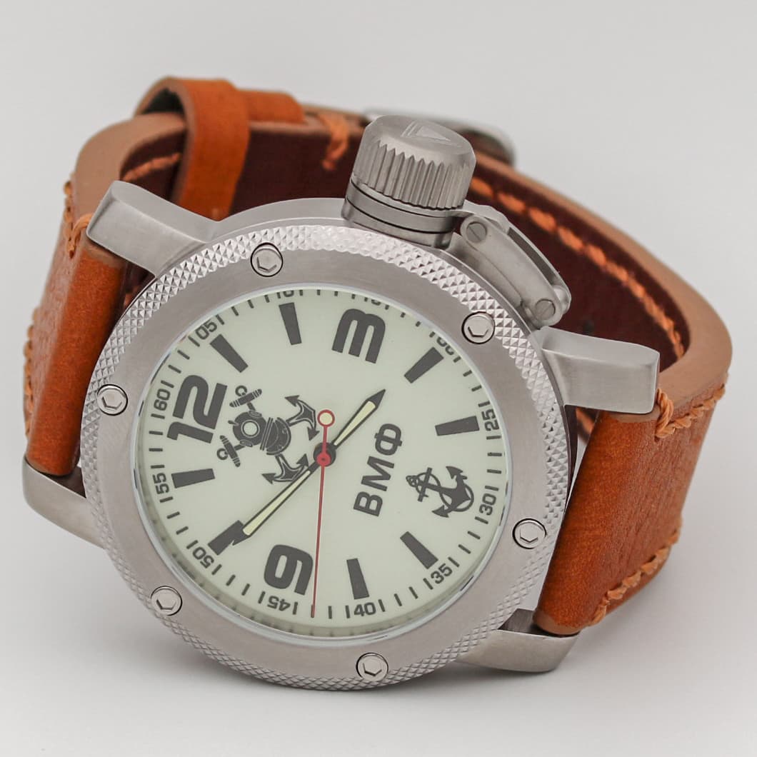 Часы ВМФ(с якорем) механизм Восток 2415.01