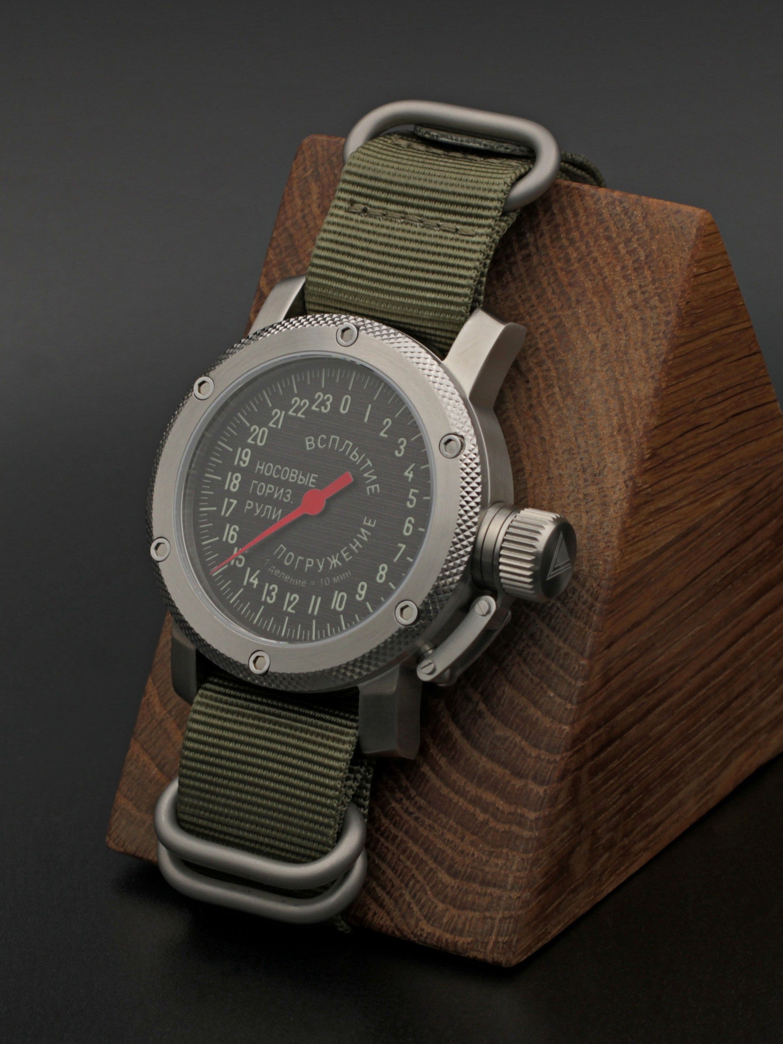 Часы Погружение / Всплытие однострелочные механические с автоподзаводом (Восток 2431) 01.182.21