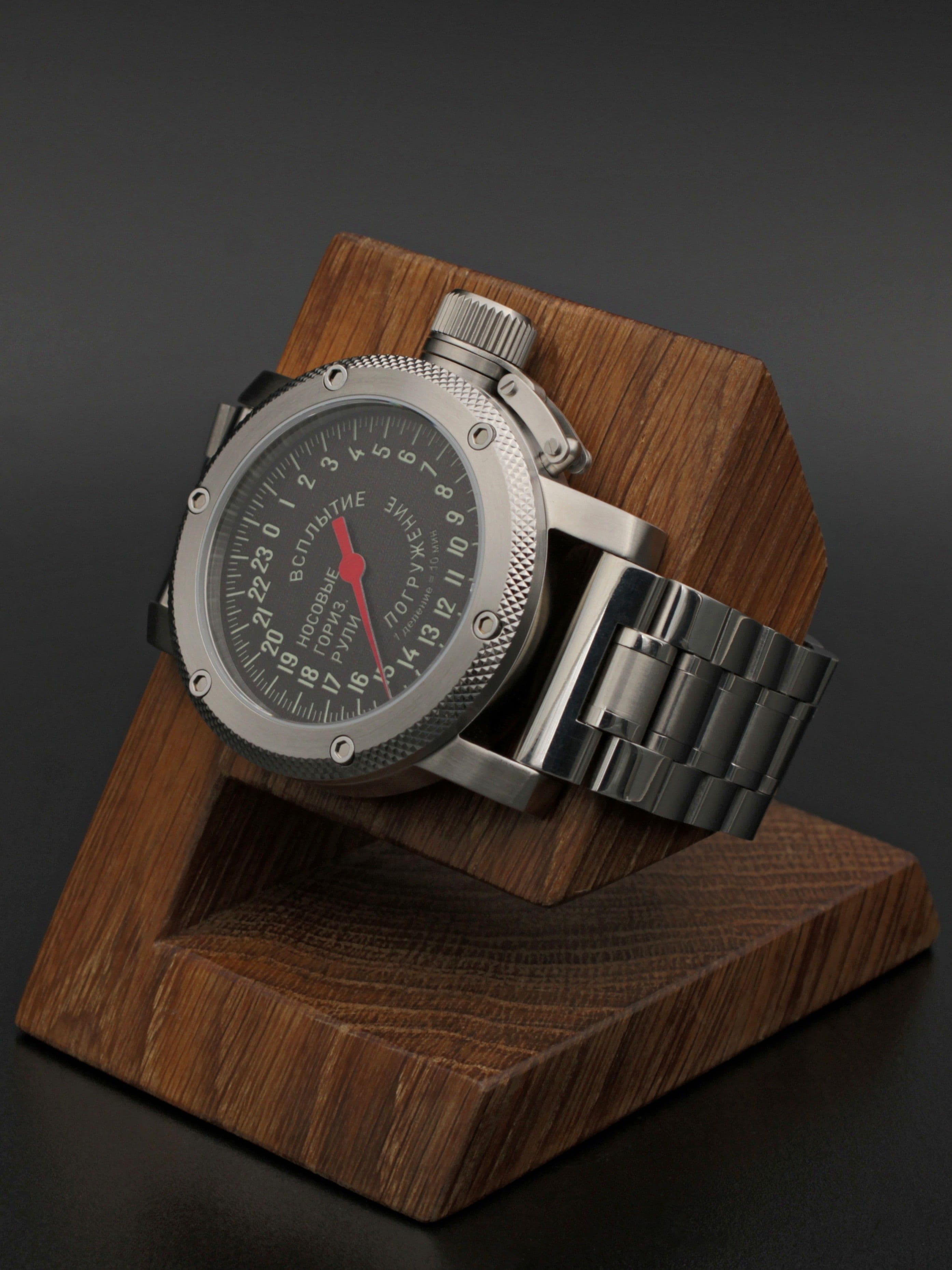 Часы Погружение / Всплытие однострелочные механические с автоподзаводом (Восток 2431) 01.182.2