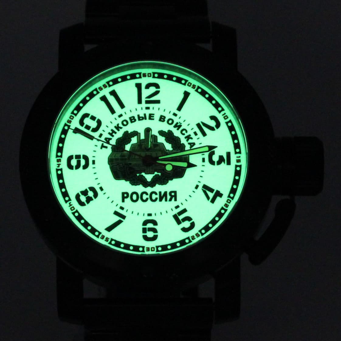 Часы Танковые войска РОССИЯ, механизм Восток 2415.01
