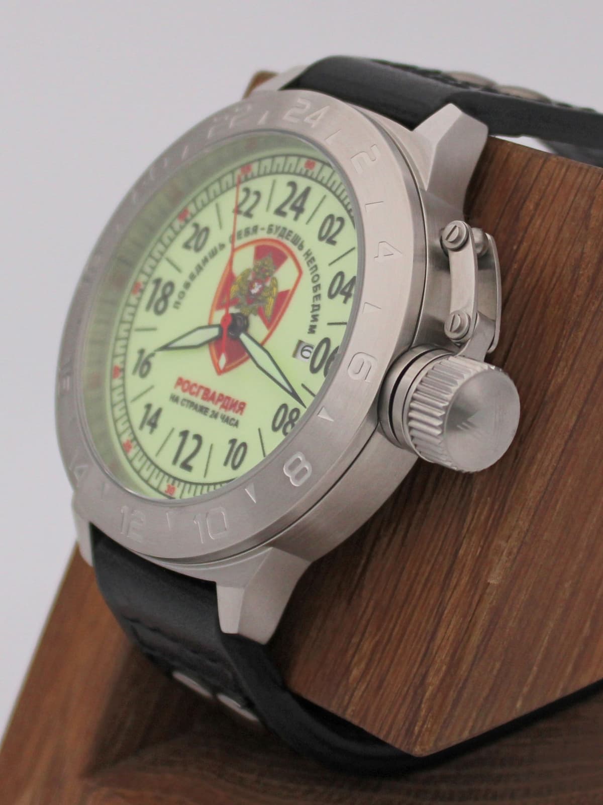 Часы Росгвардия кварцевые (Ronda 515.24H) Q52.163.01