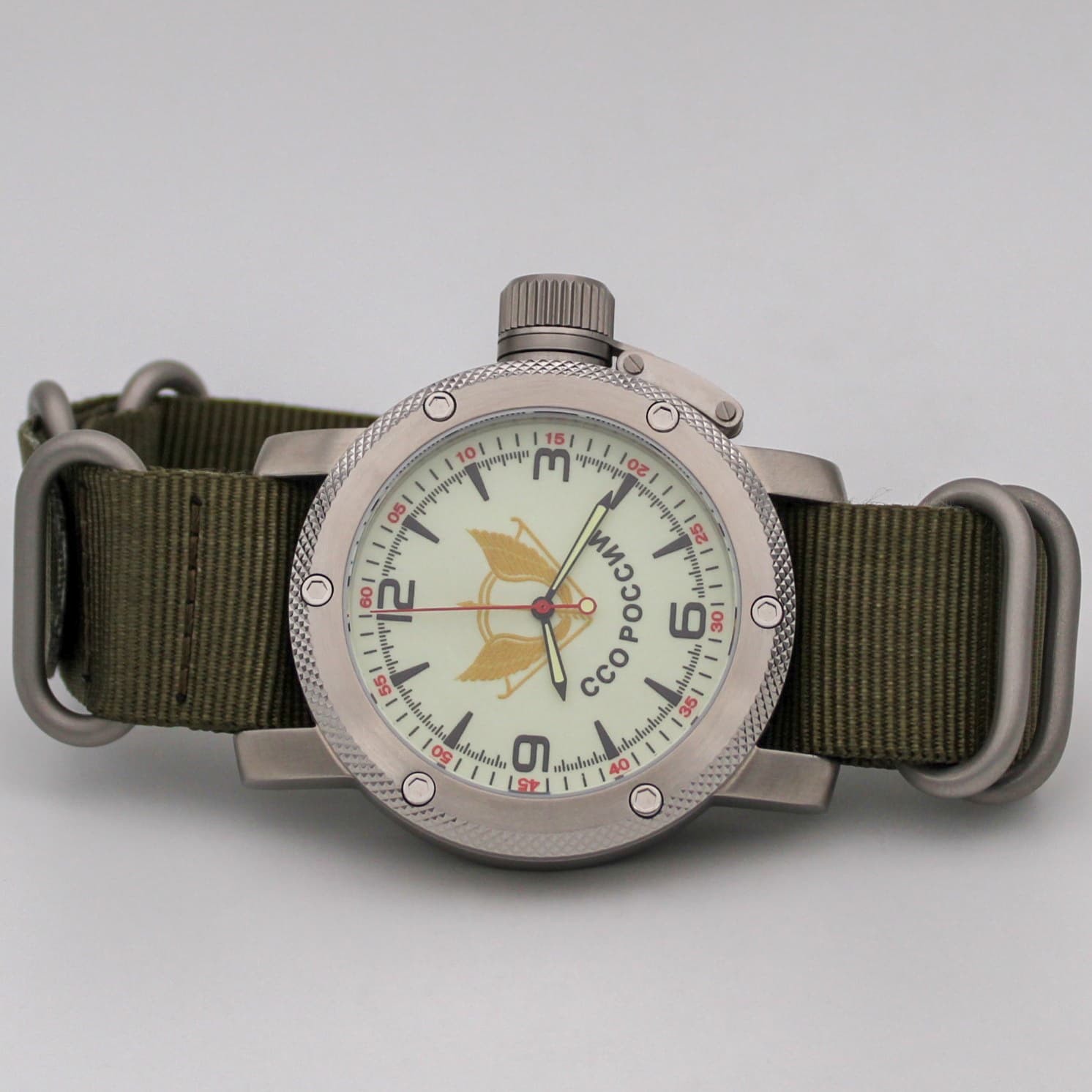 Часы ССО РОССИИ, механизм Восток 2415.01