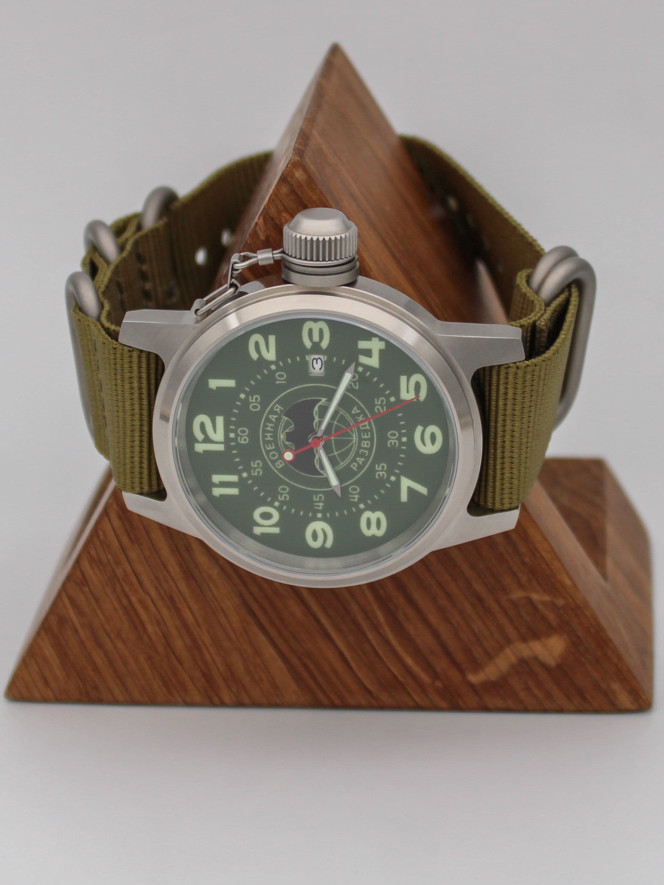 Часы Военная разведка механические с автоподзаводом (Seiko NH35A) 45.267.21