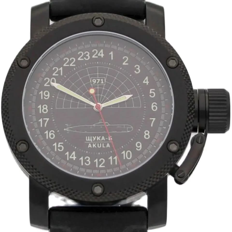 Часы 971 Щука-Б (Акула), механизм Восток 2415.01