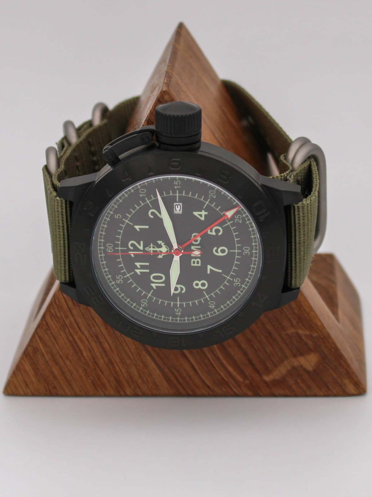 Часы ВМФ механические с автоподзаводом (Seiko NH34A) 152.321.21