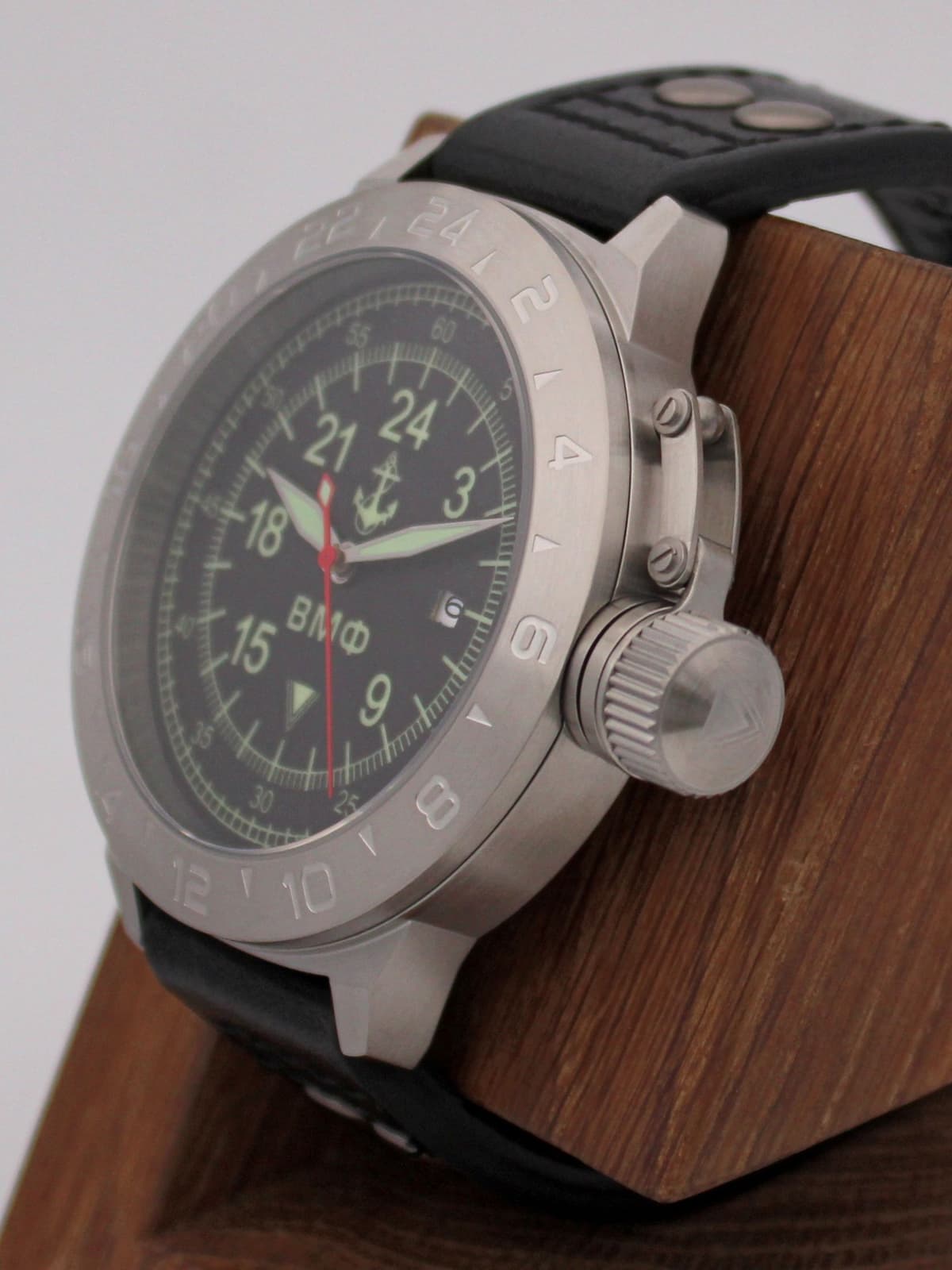 Часы ВМФ механические с автоподзаводом (Seiko NH34A) 52.060.01