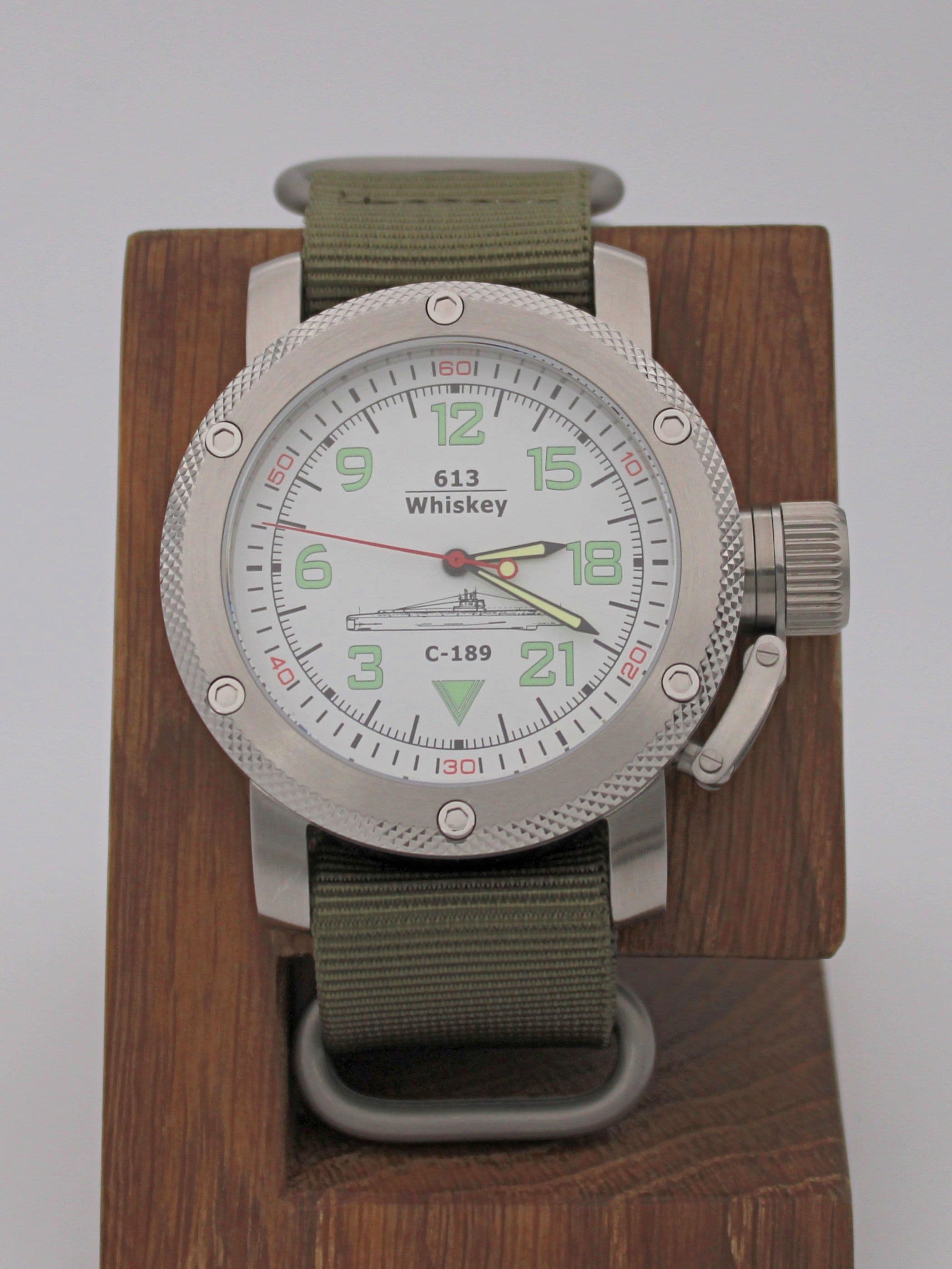 Часы С-189 (Whiskey) механические с автоподзаводом (Восток 2431) 01.101.21