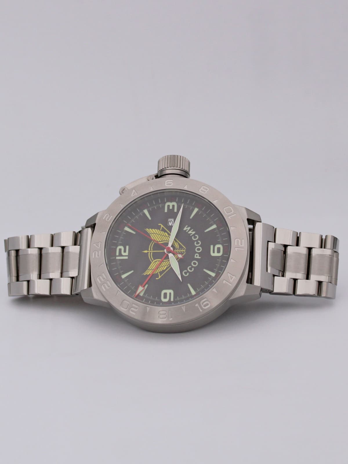 Часы ССО России механические с автоподзаводом (Seiko NH34A) 52.281.2