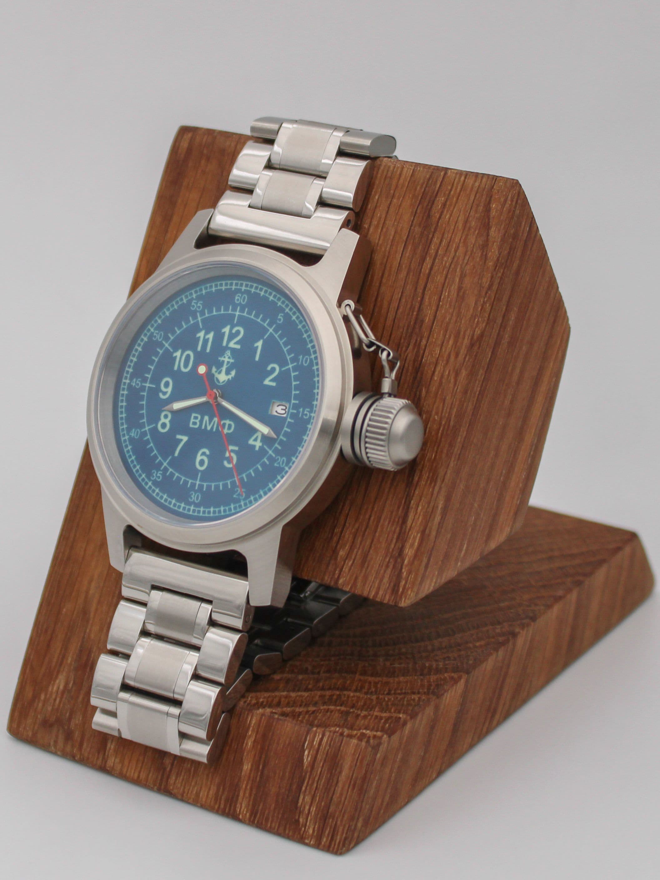 Часы ВМФ механические с автоподзаводом (Seiko NH35A) 45.322.2