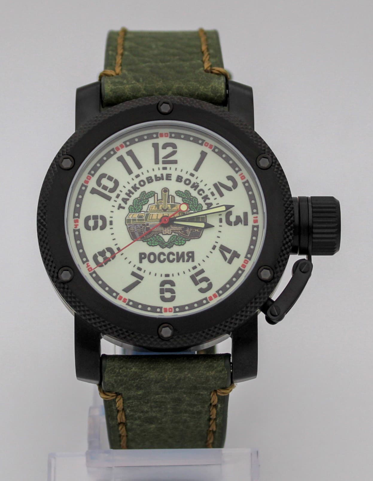 Часы Танковые войска РОССИЯ, механизм Восток 2415.01
