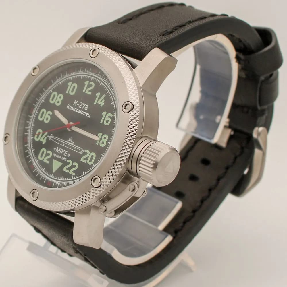 Часы К-278 / Комсомолец (Mike) механические 044.01механизм Ракета 2623