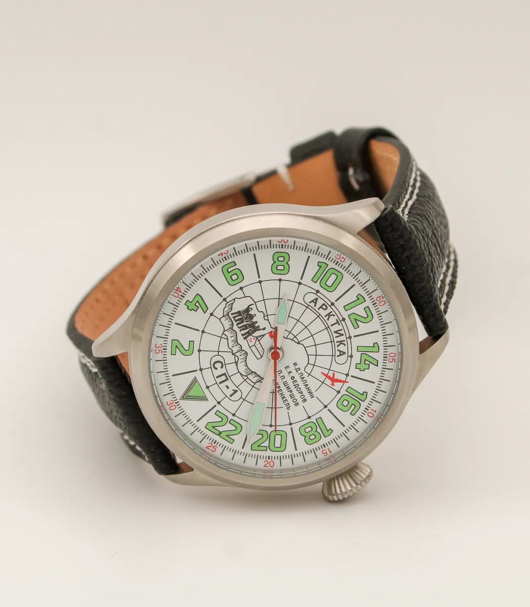 Часы наручные Полярные, механические Арктика "Северный Полюс-1", 11.223.011 ,  механизм Восток 2423