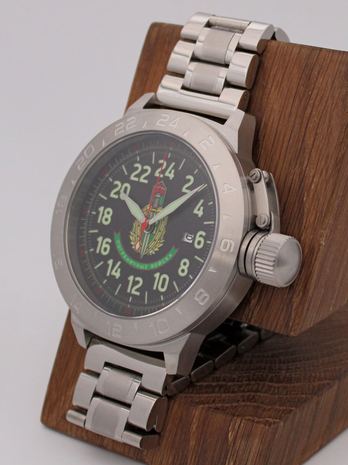 Часы Погранвойска механические с автоподзаводом (Seiko NH34A) 52.174.2