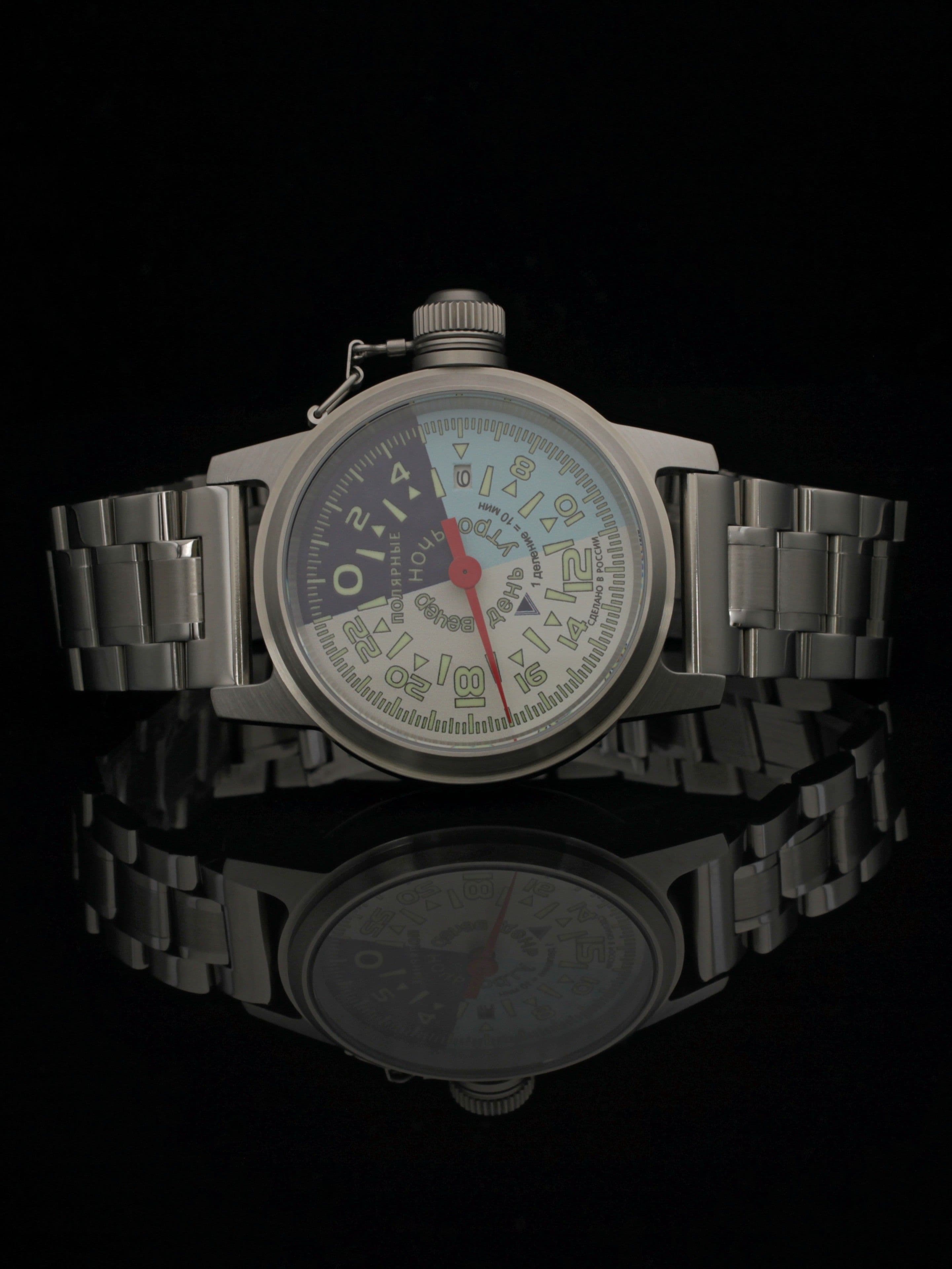 Часы "Утро/День/Вечер/Ночь" однострелочные механические с автоподзаводом (Seiko NH34A) 45.203.2