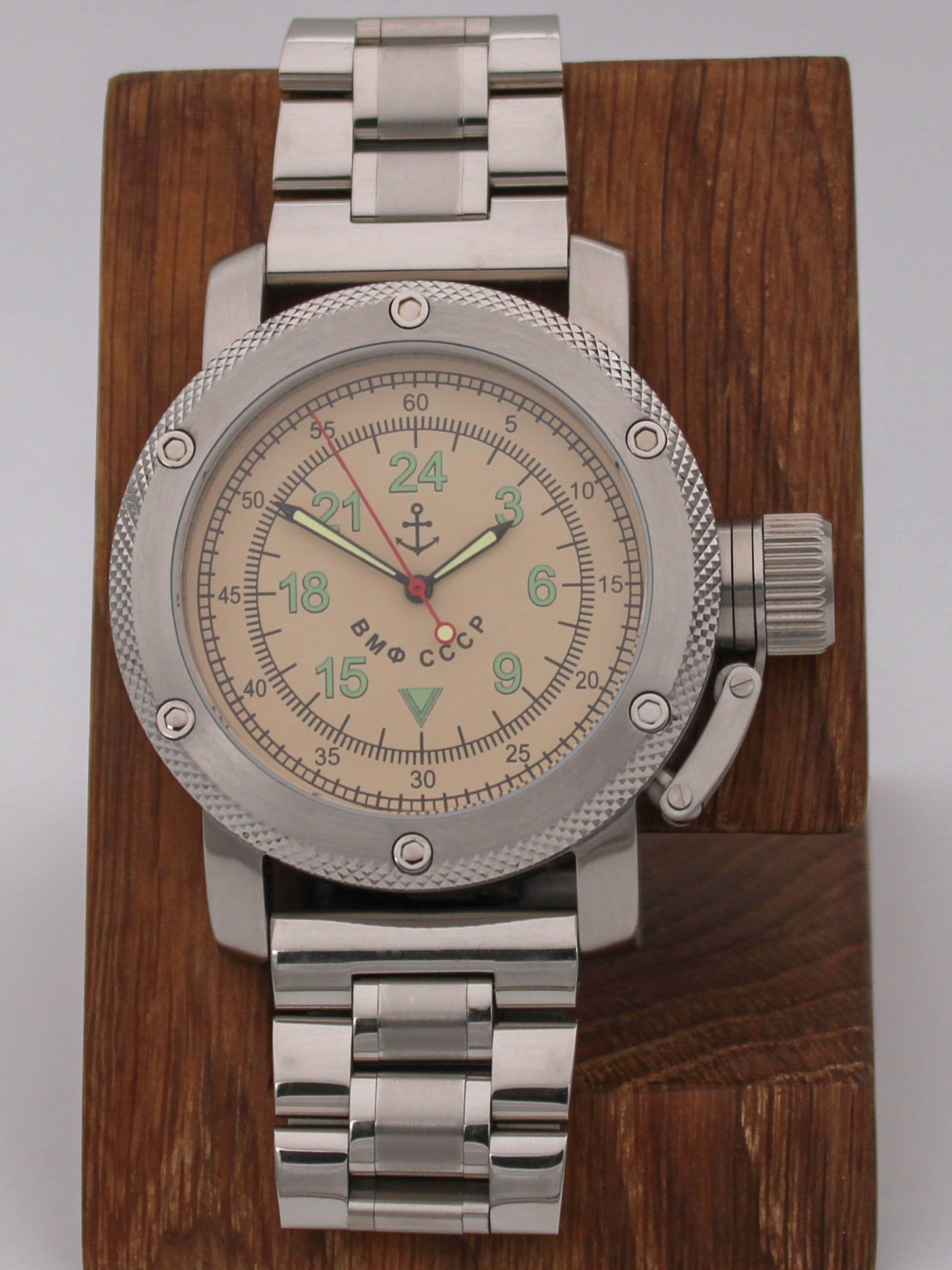 Часы ВМФ СССР механические с автоподзаводом (Восток 2431) 01.012.2