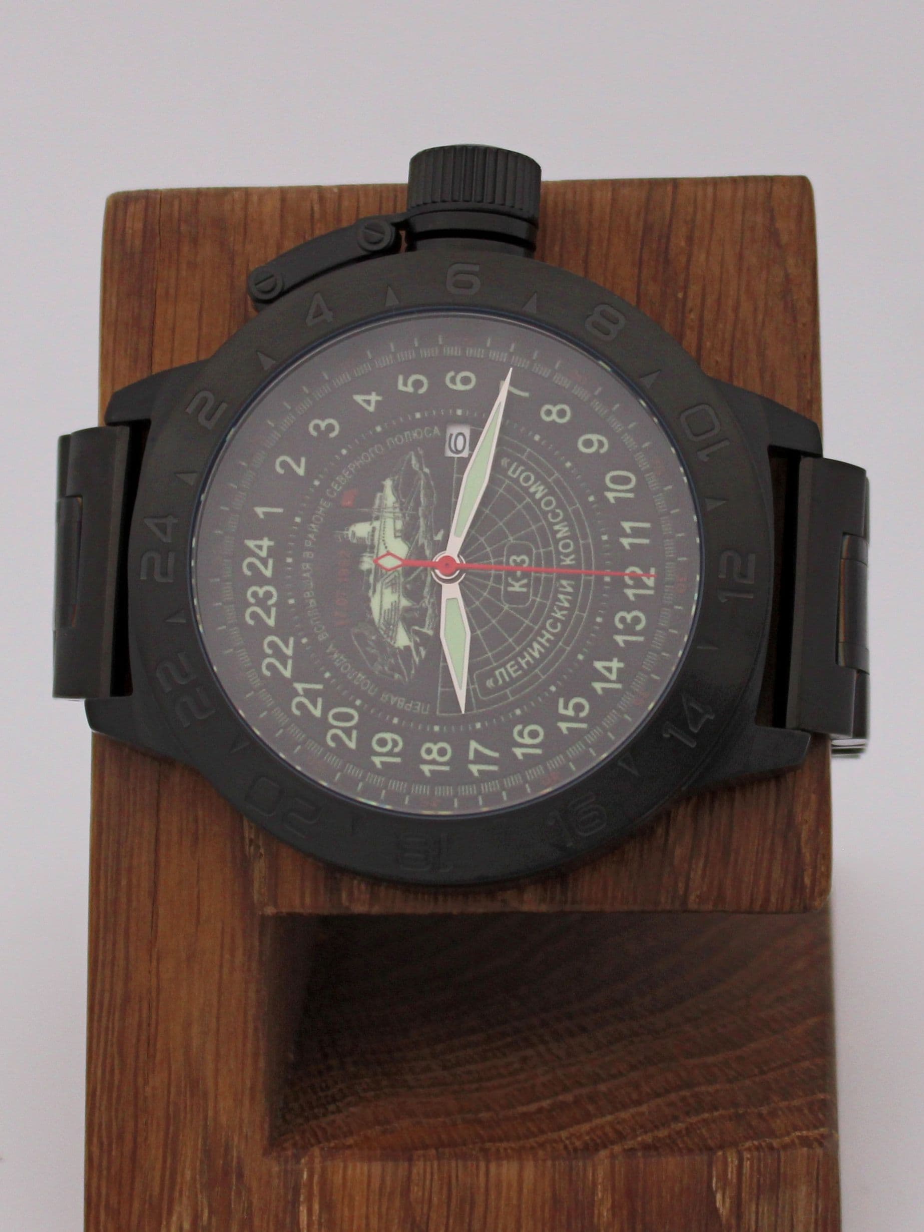 Часы К-3 "Ленинский комсомол" механические с автоподзаводом (Seiko NH34A) 152.152.1