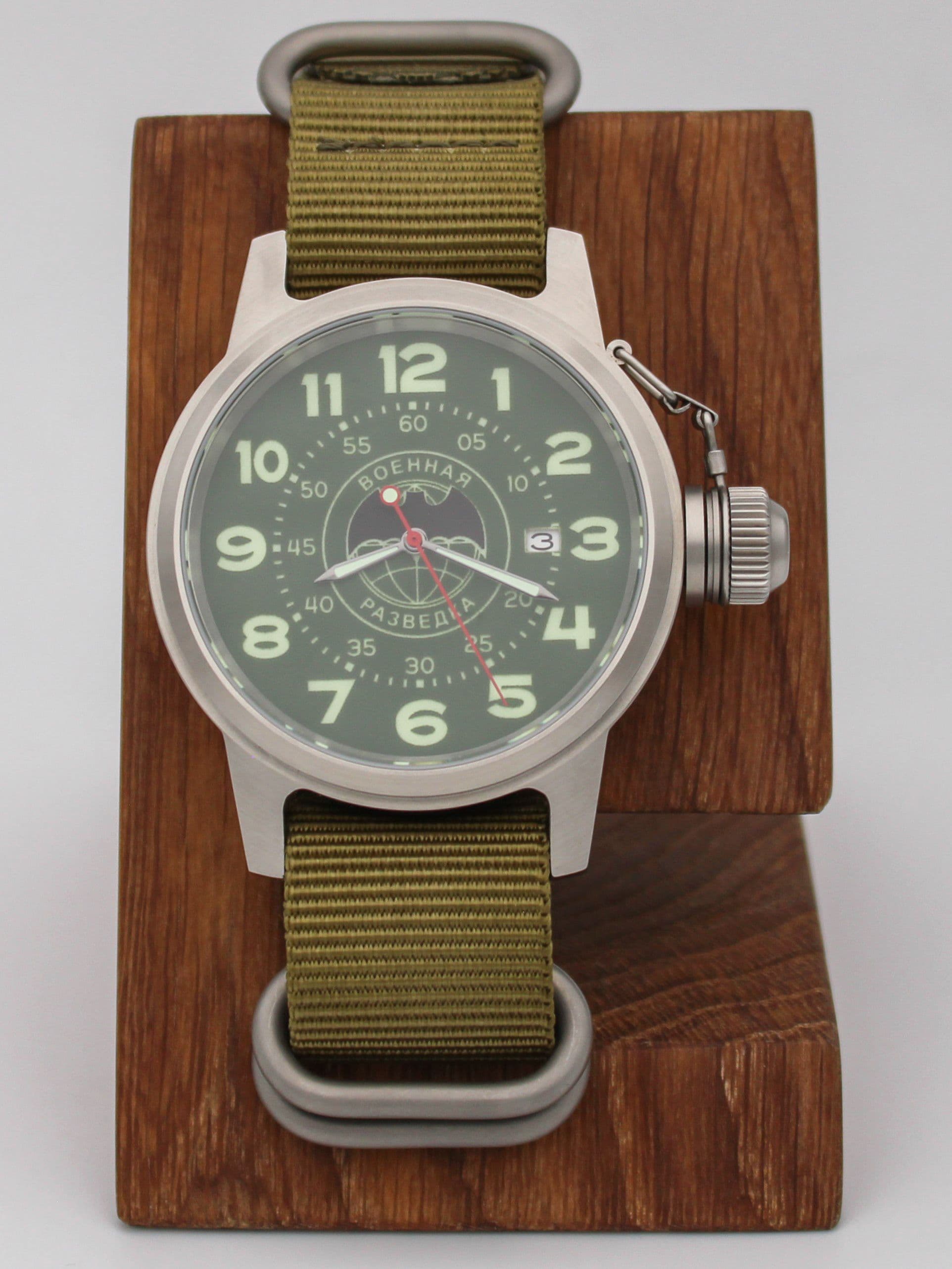 Часы Военная разведка механические с автоподзаводом (Seiko NH35A) 45.267.21