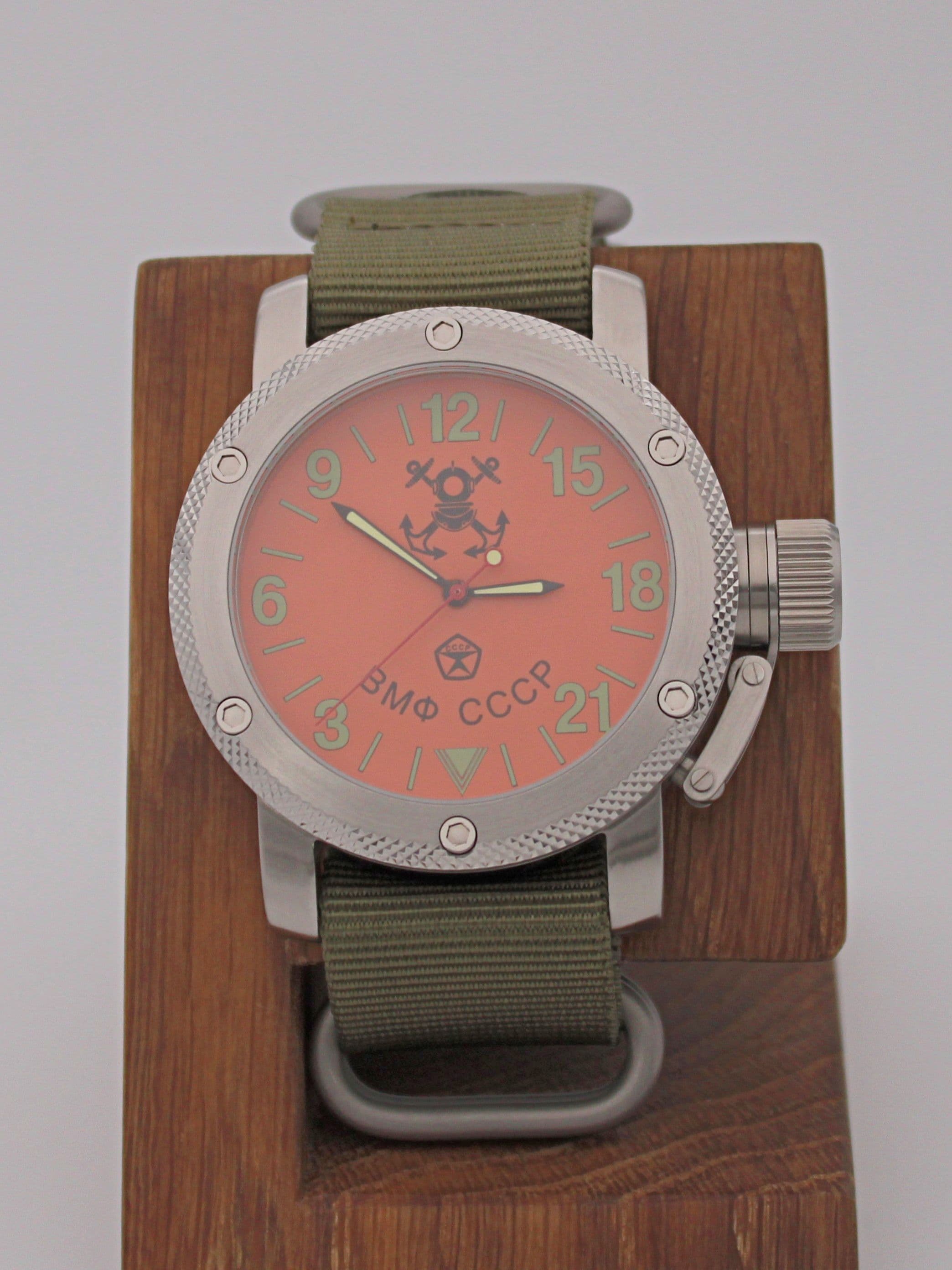 Часы ВМФ СССР механические с автоподзаводом (Восток 2431) 01.023.21