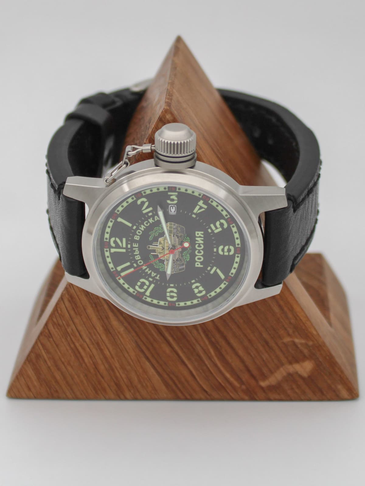 Часы Танковые войска механические с автоподзаводом (Seiko NH35A) 45.209.01