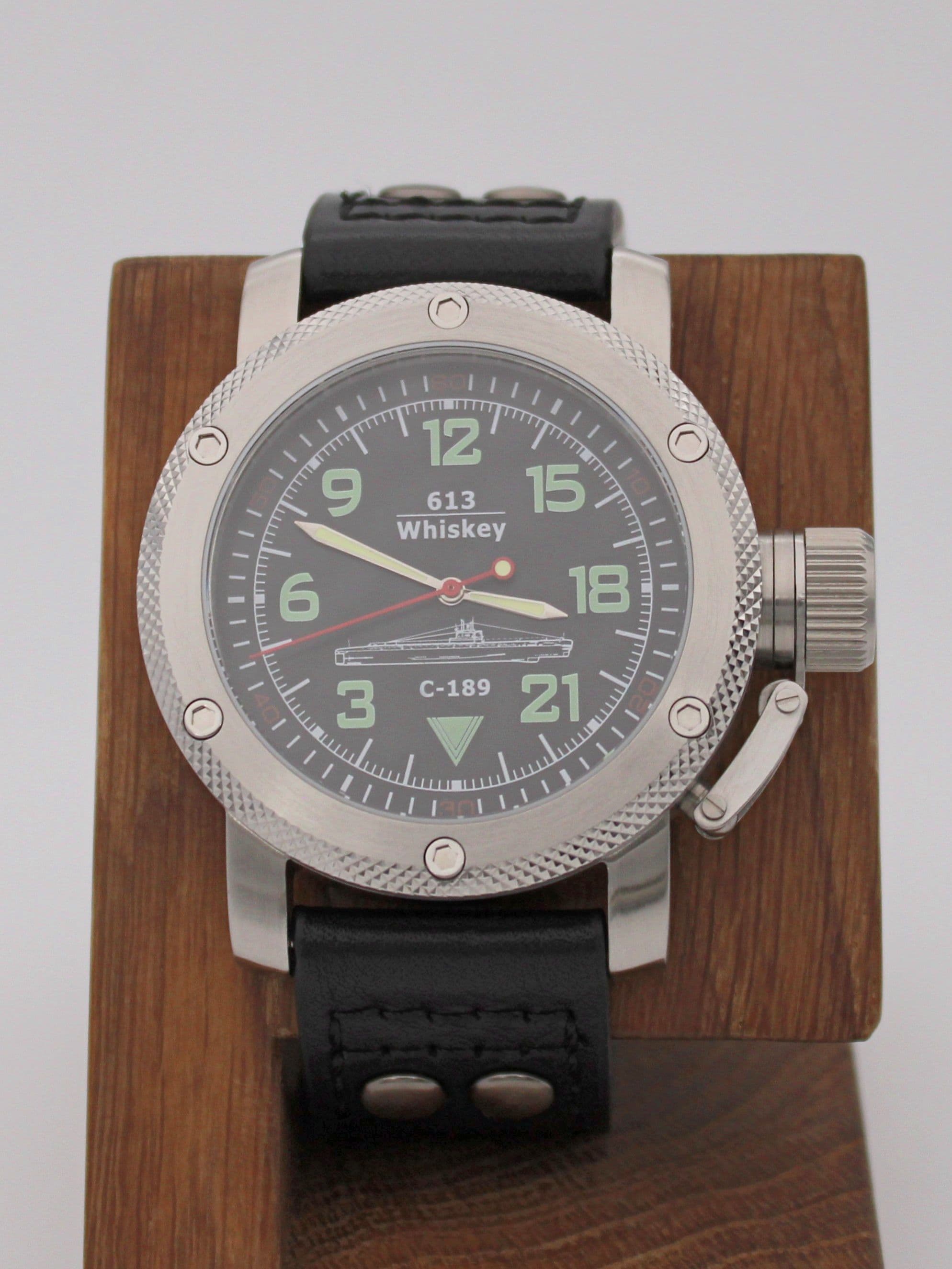 Часы С-189 (Whiskey) механические с автоподзаводом (Восток 2431) 01.104.01
