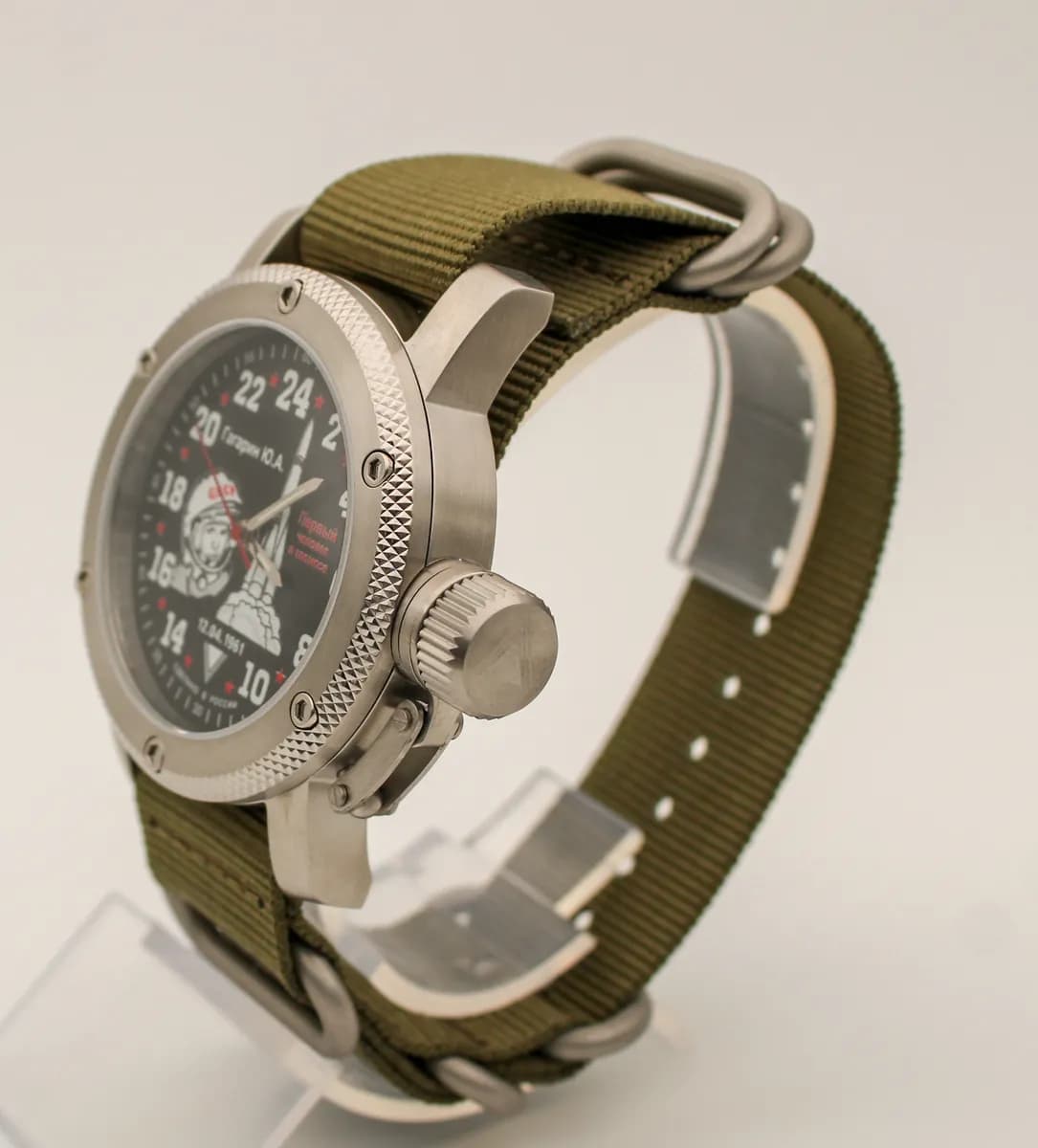 Часы наручные ’’Гагарин” механические 116.21 ,  механизм Ракета 2623 Н