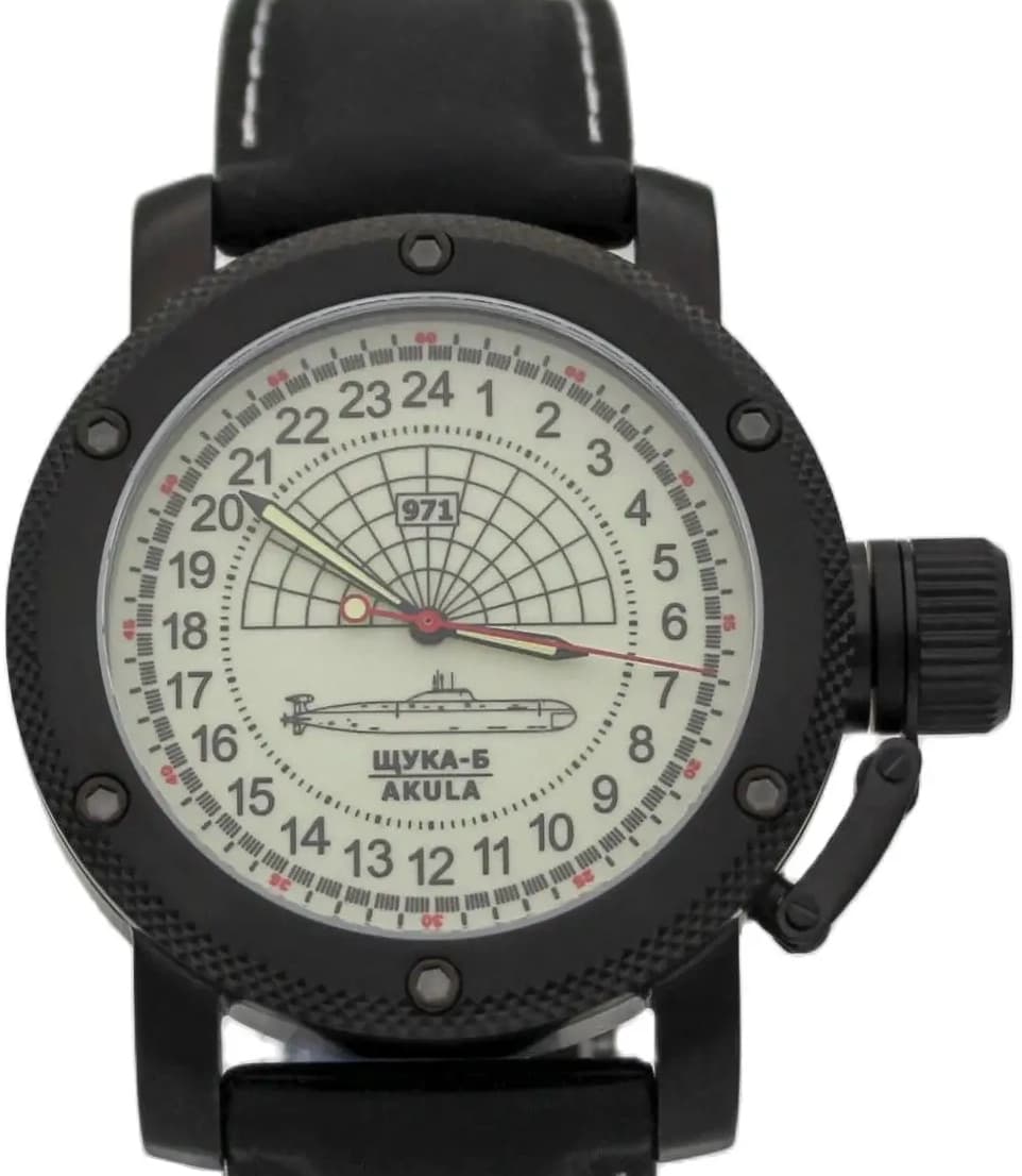 Часы 971 Щука-Б (Акула), механизм Восток 2415.01