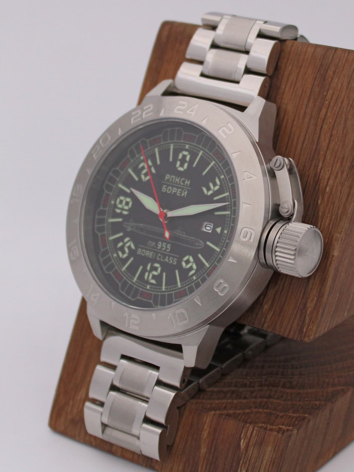 Часы РПКСН 955 Борей (Borei class) механические с автоподзаводом (Seiko NH34A) 52.191.2