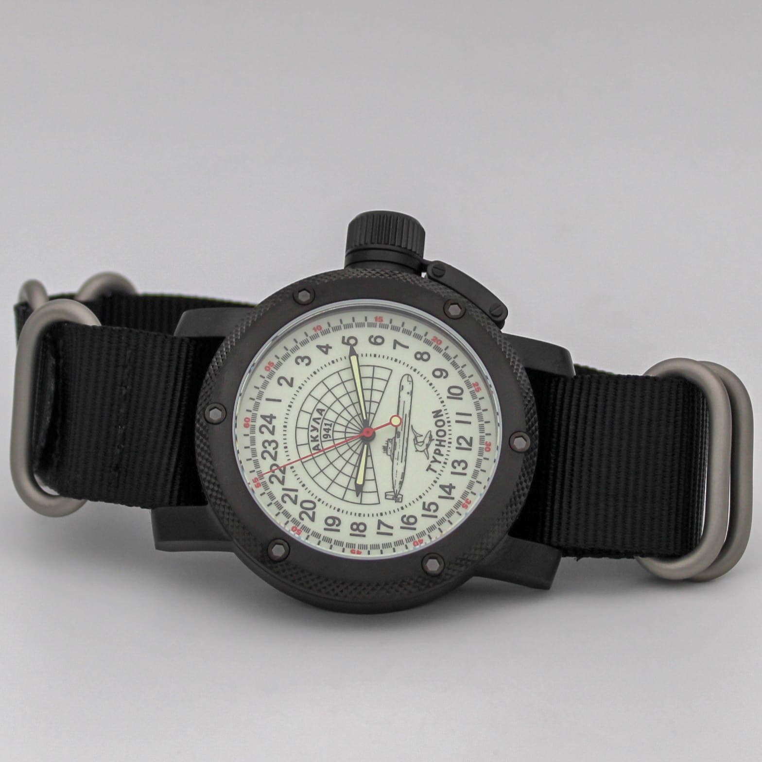 Часы 941 / Акула (Typhoon) механизм Восток 2431