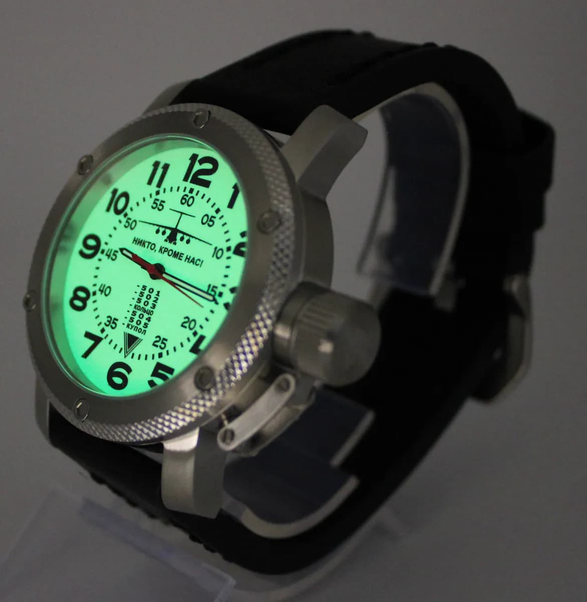 Часы наручные ВДВ механические 001.01 механизм Ракета 2609 НА, противоударные.