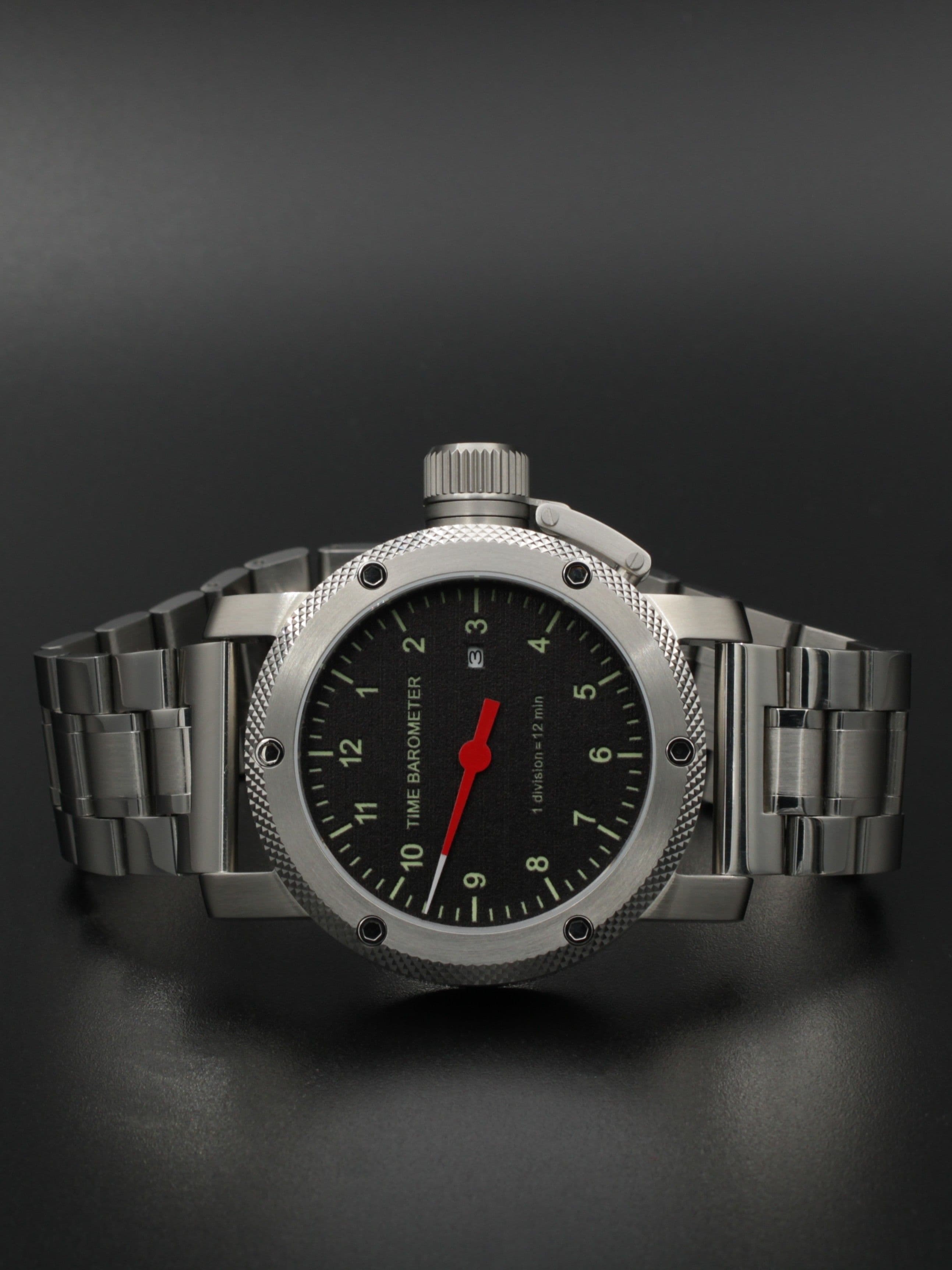 Часы Time Barometer однострелочные механические с автоподзаводом (Miyota 8215) 05.1177.2