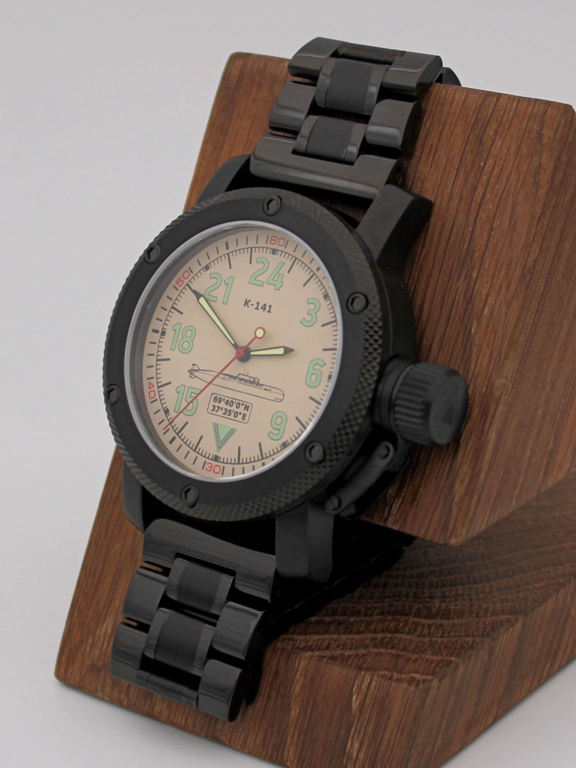 Часы К-141 / Курск (Oscar-II) механические с автоподзаводом (Восток 2431) 101.087.1