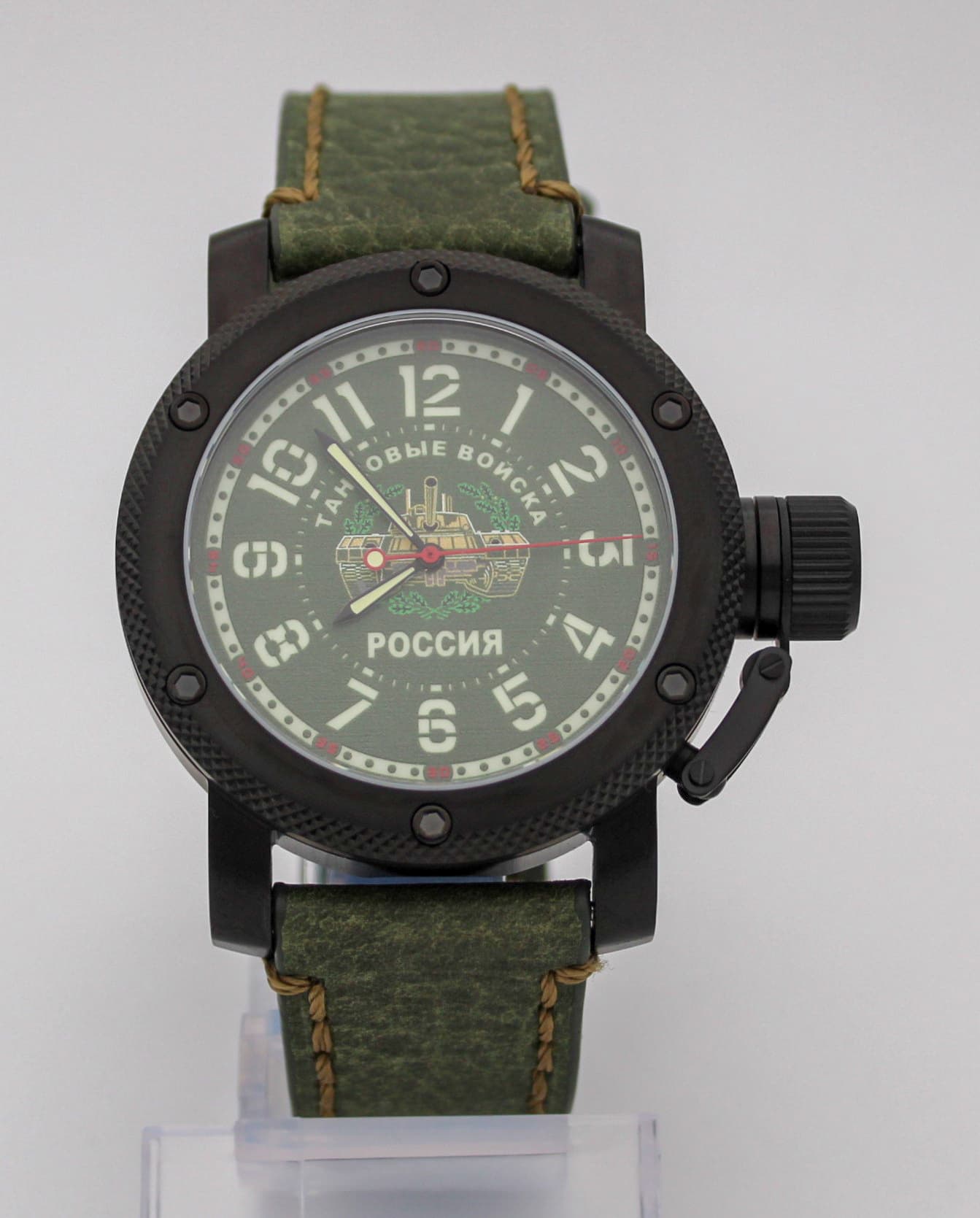 Часы Танковые войска РОССИЯ, механизм Восток 2415.01