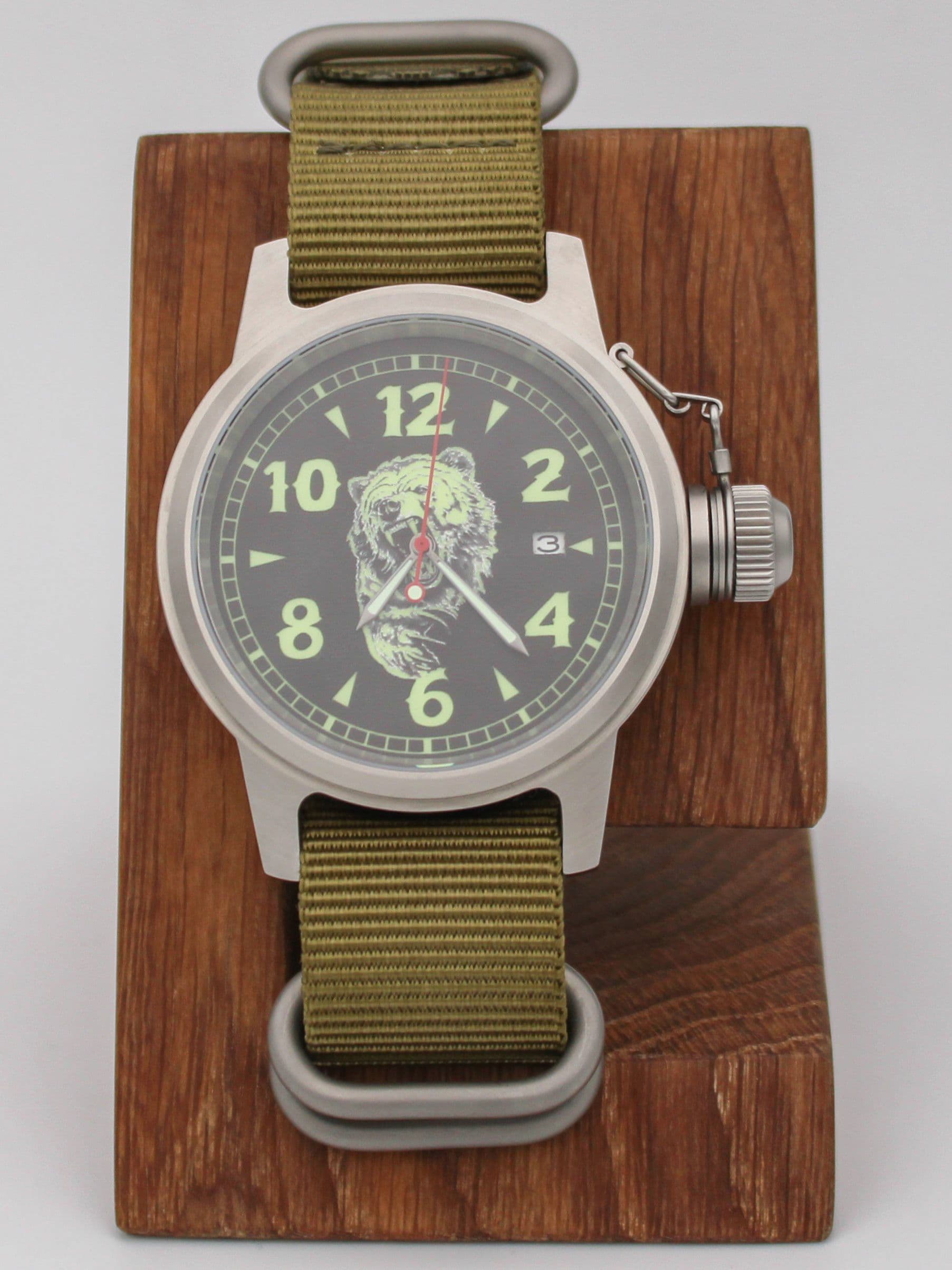 Часы Медведь механические с автоподзаводом (Seiko NH35A) 45.318.21