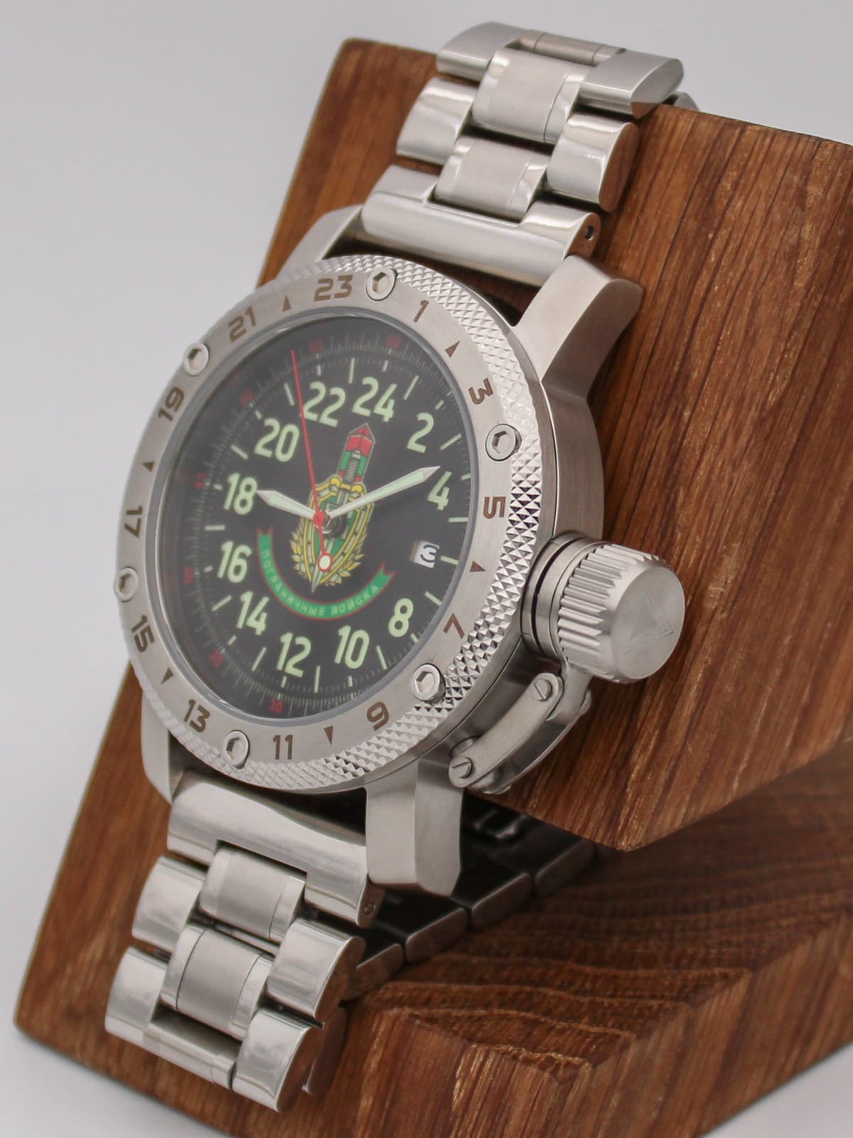 Часы Погранвойска кварцевые (Ronda 515.24H) Q47.174.2