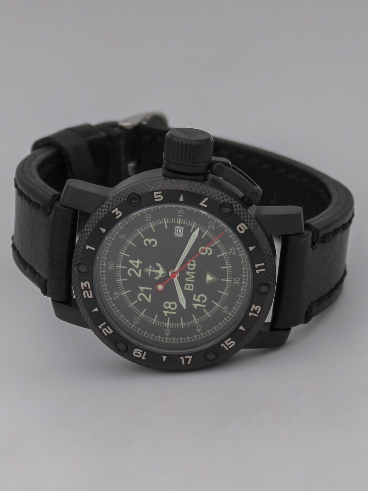 Часы ВМФ кварцевые (Ronda 515.24H) Q147.060.01