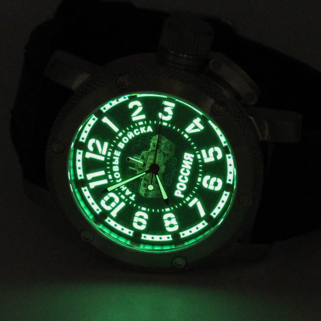 Часы Танковые войска РОССИЯ, механизм Восток 2415.01