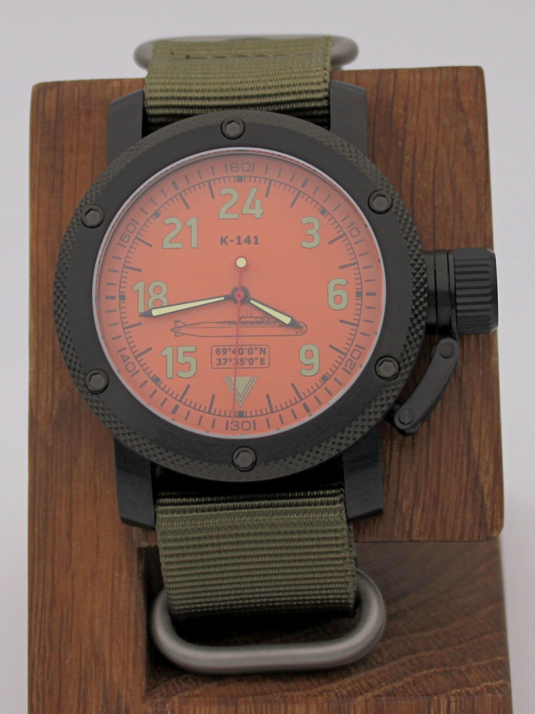 Часы К-141 / Курск (Oscar-II) механические (Ракета 2623) 103.088.21