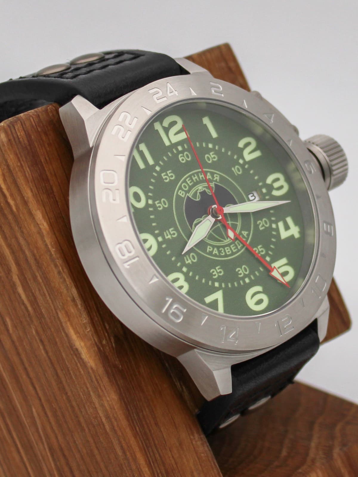 Часы Военная разведка механические с автоподзаводом (Seiko NH34A) 52.267.01