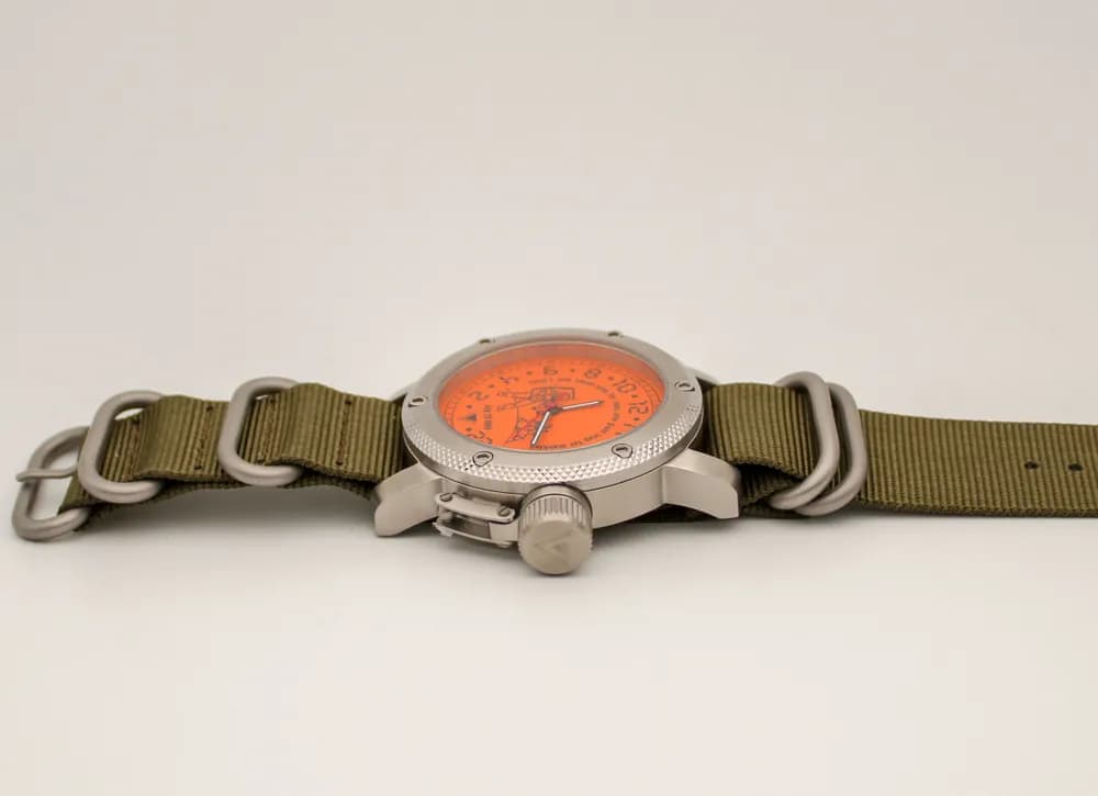 Часы Высадка на Луне механические 127.12 механизм Ракета 2623